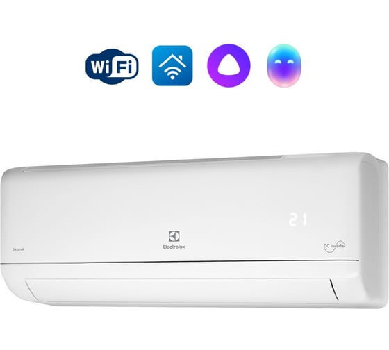 Сплит-система инверторного типа electrolux Skandi DC EACS/I-09HSK/N8_V3 комплект НС-1690667