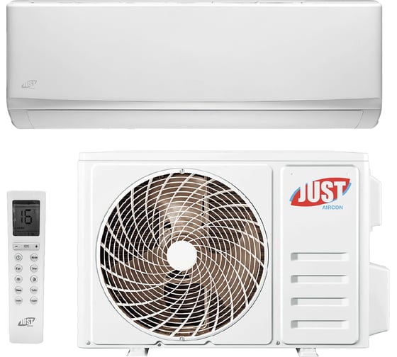 Сплит-система JUST Aircon JAE-09HPSA/CA2+JAEO-09HPSA/CA 4640277103781/4640277103811 1