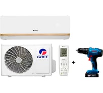 Настенная сплит-система Gree Bora inverter R32 GWH09AAAXA-K6DNA2C+ Аккумуляторный ударный шуруповерт Bosch GSB 183-LI 06019K9180