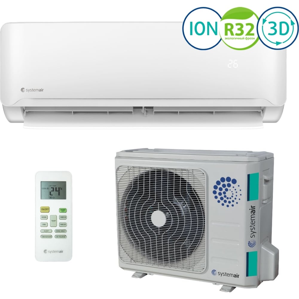 Кондиционер Сплит-система SYSTEMAIR SYSPLIT WALL NORDIC 12 EVO PH Q ...