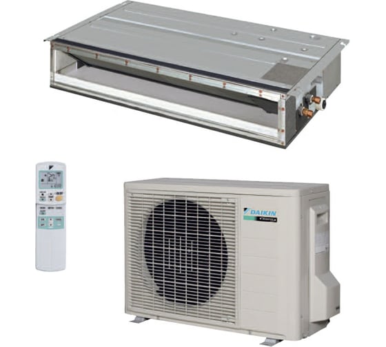 Daikin FDXS25E/RXS25J канальная сплит-система 1