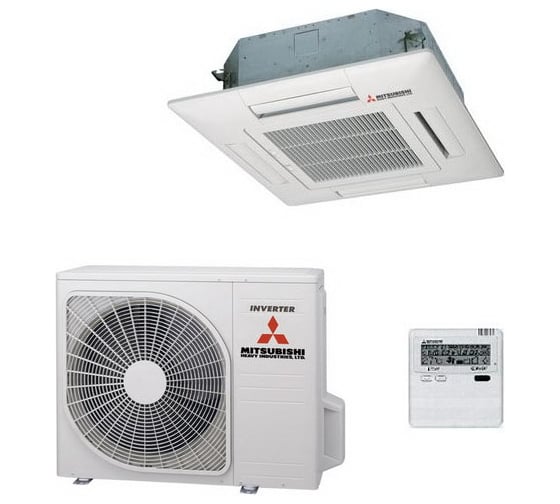 Mitsubishi Heavy FDTC35ZJX-S кассетная сплит-система