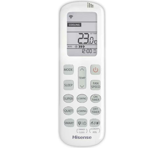Инверторная сплит-система Hisense RED CRYSTAL SUPER DC Inverter AS-13UW4RVETG00G(R)/AS-13UW4RVETG00W(R)