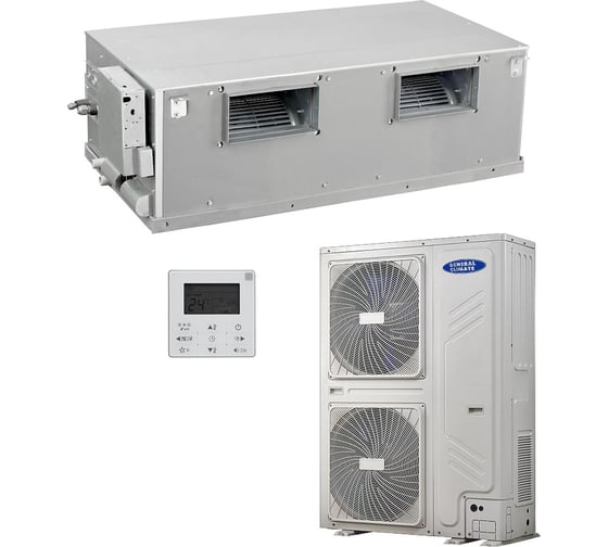 Кондиционер General Climate GC-DHE96HWAN1/GU-UE96H канальная сплит-система комплект инверторная GCDHE96HWAN1