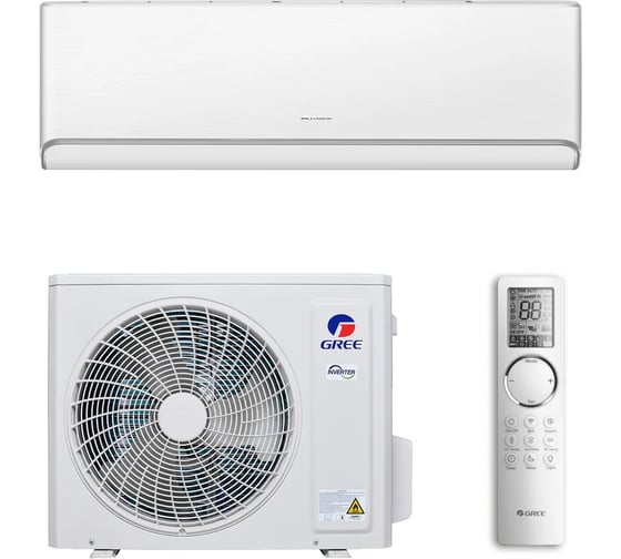Настенная сплит-система GREE Airy Inverter R32 white GWH24AVEXF-K6DNA1A