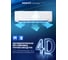 Сплит-система инвертор NEWTEK <5650/5750W> EER-3.61, компрессор GMCC, R32, 4D поток NT-77HSDC18 6