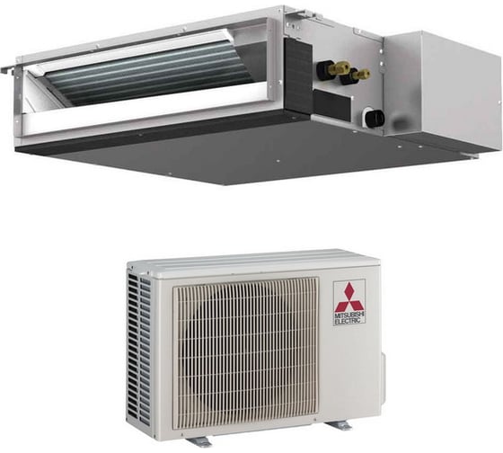 Mitsubishi Electric SEZ-KD25VAQ/SUZ-KA25VA канальная сплит-система