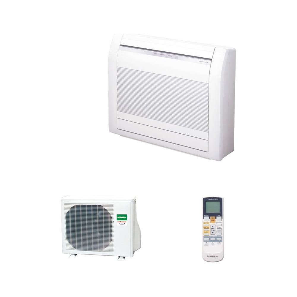 General Fujitsu AGHF 12L напольная сплит-система - купить по низкой ...