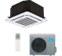 Midea MCA2-12HRN1-Q/MOU-12HN1-Q/T-MBQ-03D1 кассетный кондиционер