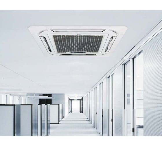 Midea MCC-48HRN1-R/MOU-48HN1-R/T-MBQ-02F1 кассетный кондиционер