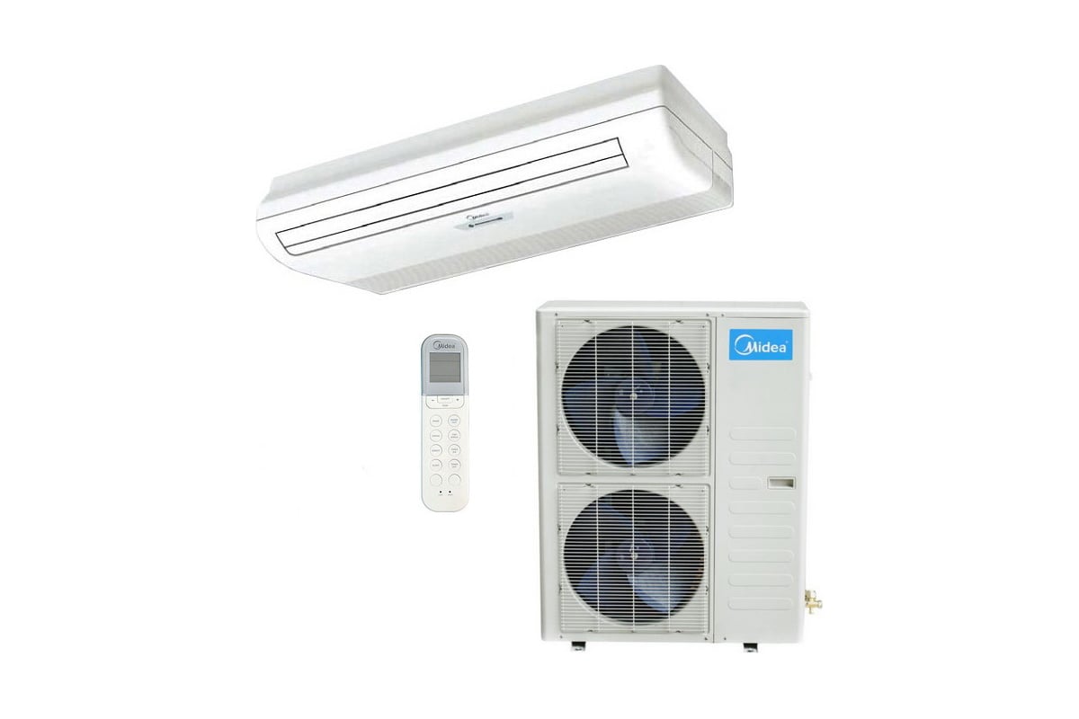 Midea MUB-60HRN1-R/MOUA-60HN1-R напольно-потолочный кондиционер - купить по  низкой цене: отзывы, фото, технические характеристики, установка,  инструкция.