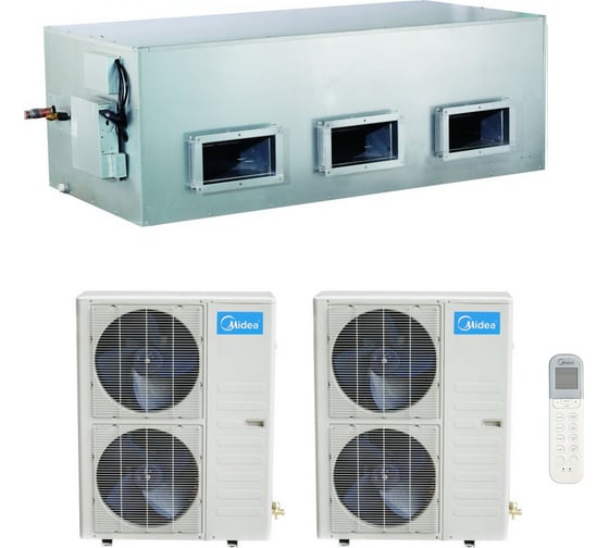 Midea MTA-150CRN1/MOV-76CN1-C/MOV-76CN1-C канальный кондиционер