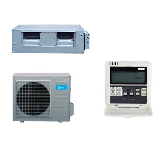 Midea MHC-24HWN1-Q/MOU-24HN1-Q канальный кондиционер