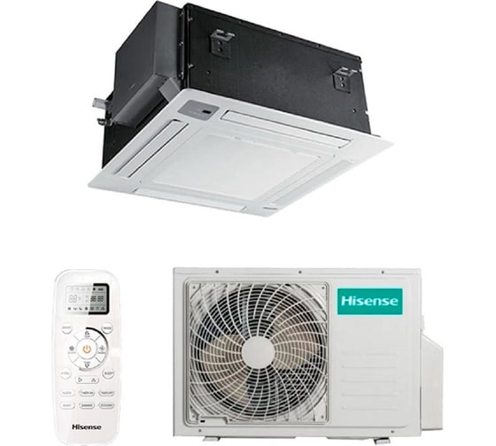 Сплит-система кассетного типа Hisense AUC-12HR4SAA/AUC-650/AUW-12H4SV