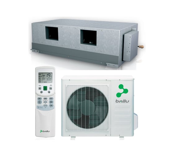 Ballu MHA-26HR (220V) канальный кондиционер 1