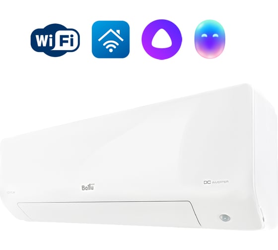 Сплит-система Ballu инверторного типа Ice Peak DC BSPKI-13HN8 комплект НС-1413666
