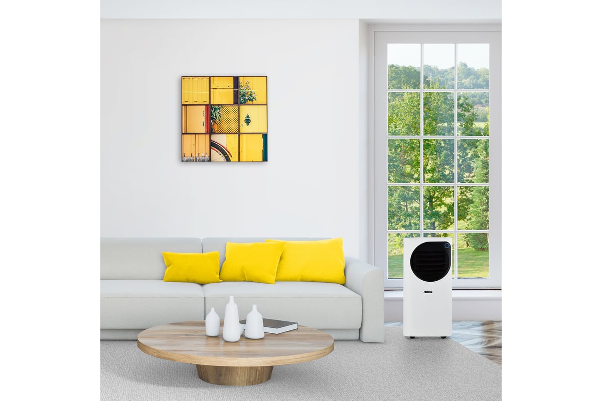 Мобильный кондиционер Zanussi Eclipse ZACM-10 UPW/N6 White НС-1474890 ...