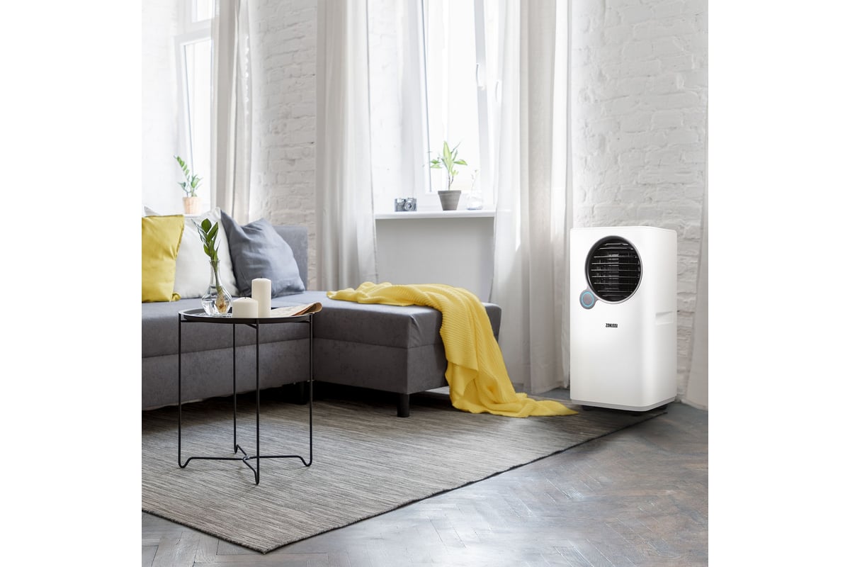 Мобильный кондиционер Zanussi Eclipse ZACM-10 UPW/N6 White НС-1474890 ...