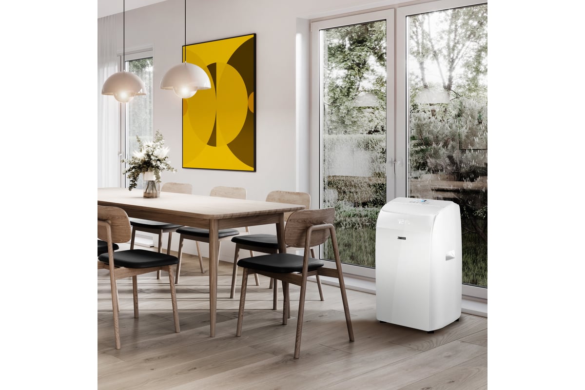 Мобильный кондиционер Zanussi ZACM-12 NY/N1 White НС-1474866