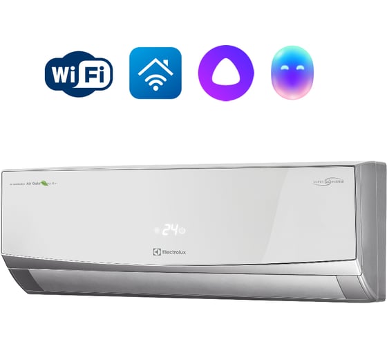 Сплит-система инверторного типа Electrolux Air Gate 2 Super DC Inverter EACS/I-18HG-MILK2/N8 комплект НС-1108921