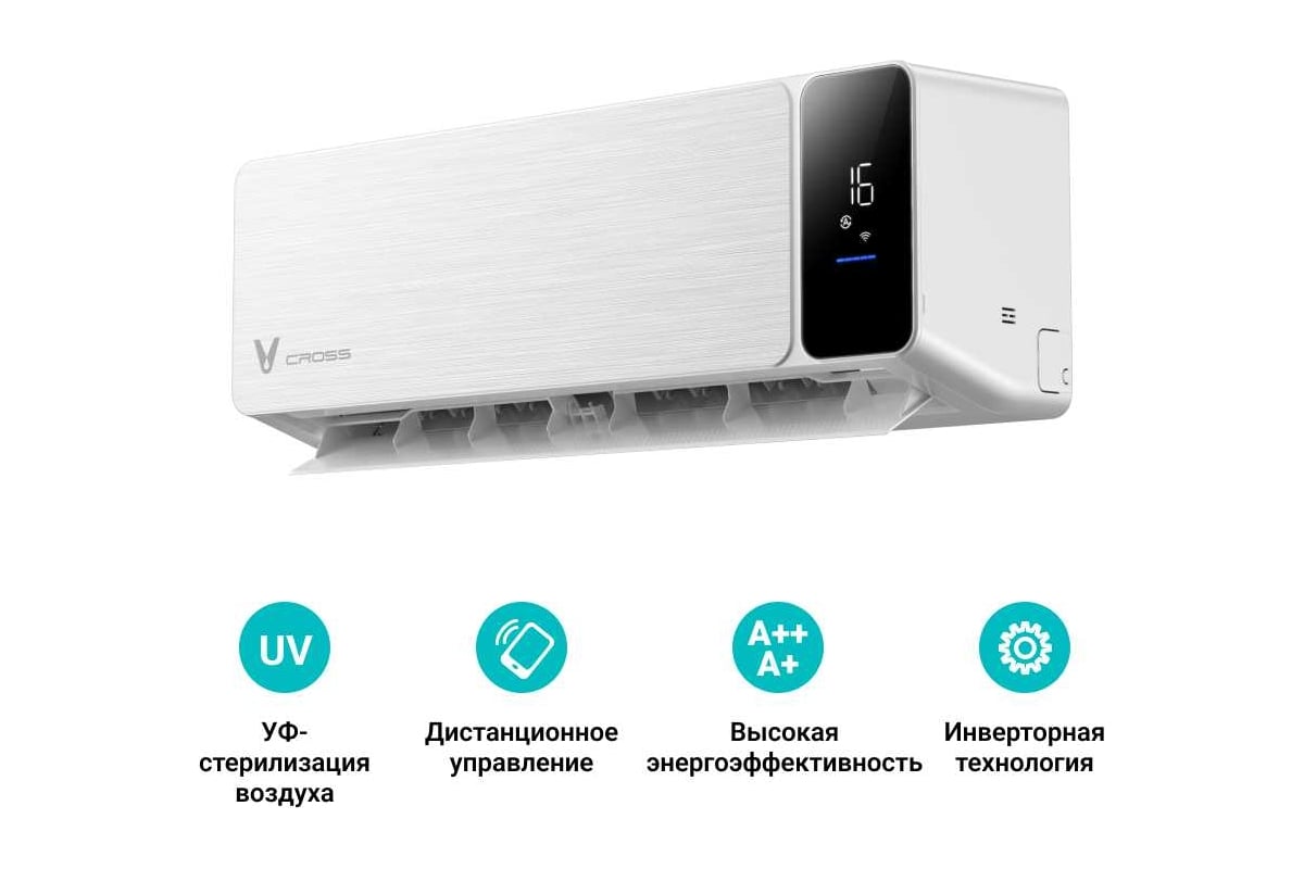 Кондиционер (сплит-система) viomi kfr-52gw/ey3pmb-a++/a+