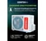 Сплит-система Centek площадь 35 кв.м, уровень шума 26Дб, 3550/3650W скрытый LED дисплей, EER-3.21, компрессор GMCC CT-65B12 2