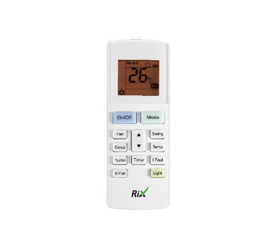 Настенная сплит-система Rix I/O-W09PG 38140
