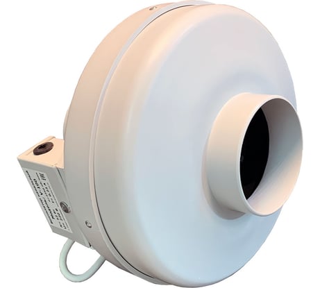 Круглый канальный вентилятор Naveka v(ac1)- 100(3d190) (пластиковый корпус) с 3-х скоростным переключателем УН-00009467