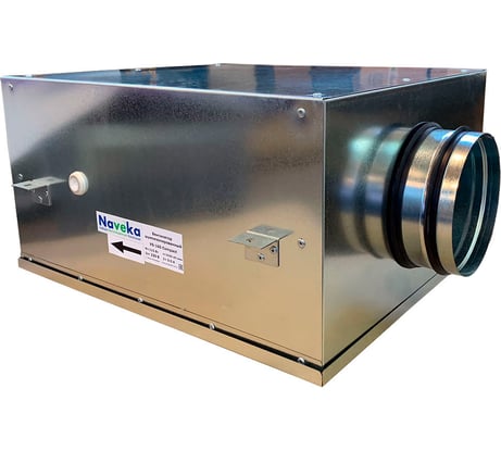 Круглый канальный вентилятор Naveka шумоизолированный vs(ac1)- 160(3d220) compact с 3-х скоростным переключателем УН-00009466