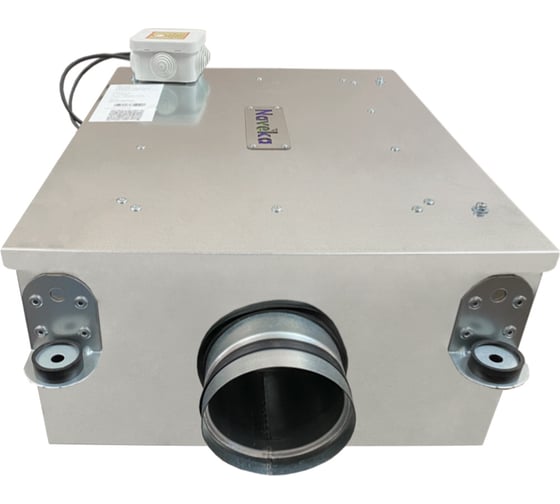 Круглый канальный вентилятор Naveka шумоизолированный vs(ac1)- 125(3d190) compact с 3-х скоростным переключателем УН-00009465