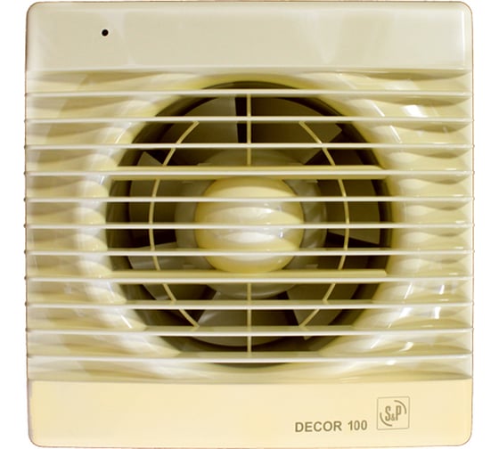 Вентилятор Soler&Palau Decor 100C IVORY