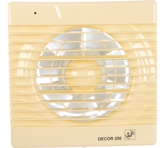 Вентилятор Soler&Palau Decor 200C IVORY