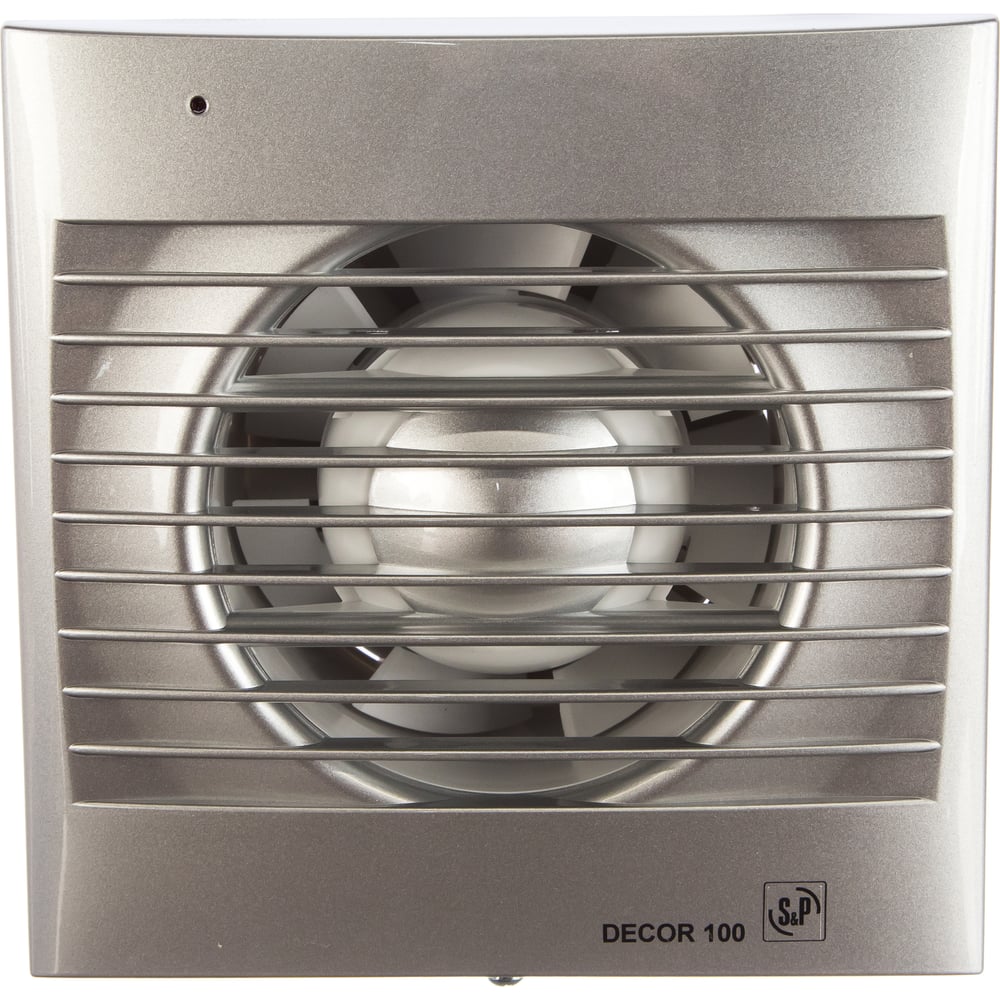 Вентилятор Soler&Palau Decor 100C SILVER Decor 100C SILVER - выгодная ...