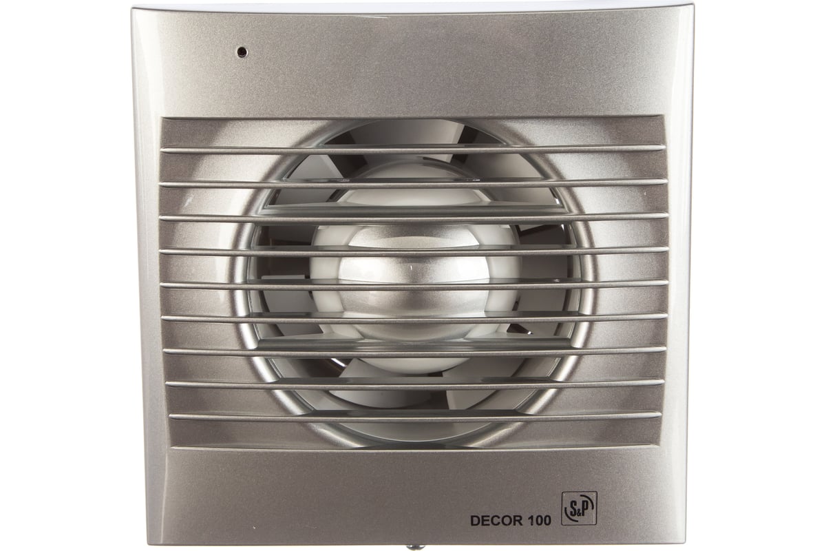 Вентилятор Soler&Palau Decor 100C SILVER Decor 100C SILVER - выгодная ...