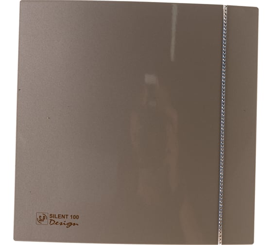 Вентилятор Soler&Palau SILENT-100 CZ CHAMPAGNE SWAROVSKI DESIGN