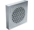 Вентилятор для ванной комнаты Migliore VENTILATORO D100 mm, с декоративной решеткой 160x160 mm, хром 23002 1
