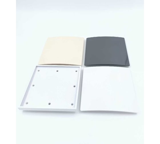 Корпус вентилятора ВИЕНТО SYSTEM+ O100, обратный клапан, тяговый выключатель, шарикоподшипник КВС 100СКВ