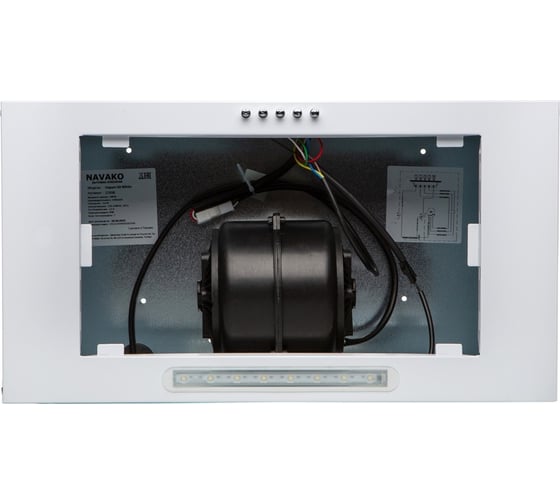 Полностью встраиваемая вытяжка NAVAKO impact 60 White 17038