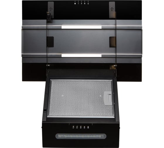Наклонная вытяжка NAVAKO parallel 60 black 17028