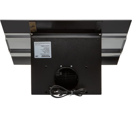 Наклонная вытяжка NAVAKO parallel 60 black 17028