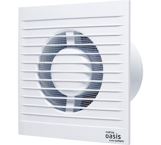 Осевой канальный бытовой электровентилятор OASIS "making everywhere" я100/90