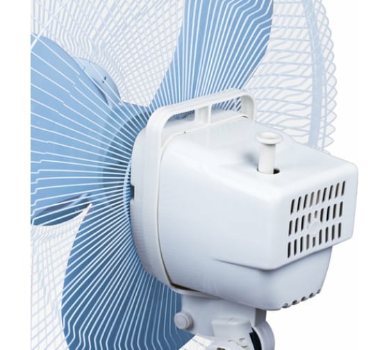 Напольный вентилятор SONNEN FS40-A104 Line, 45 Вт, 3 скоростных режима, белый/синий, 451034 4