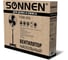 Вентилятор напольный SONNEN FS40-A55, d=40 см, 45Вт, 3 скоростных режима, таймер, черный, 451035 6