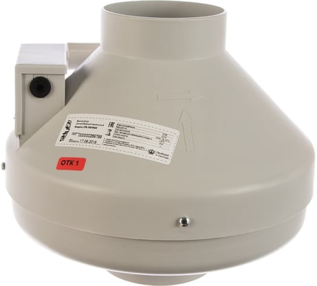 Канальный вентилятор SHUFT CFk 100 MAX