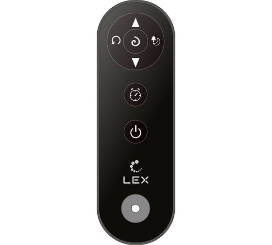 Напольный вентилятор LEX с ПДУ черный LXFC8345