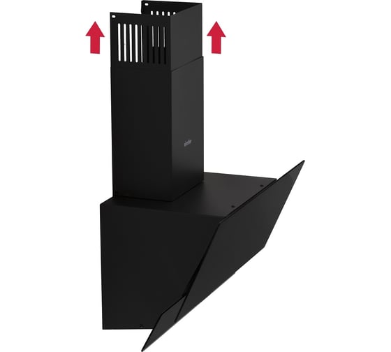 Настенная вытяжка SImfer  ширина 60 см, цвет черный 8611SM
