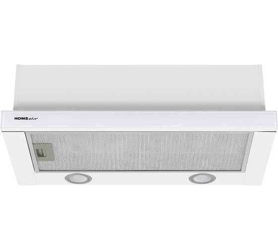 Кухонная вытяжка HOMSair flat 60 glass белый Flat 60 Glass White