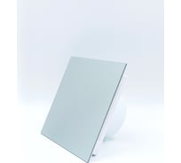 Вентилятор со съемной панелью в сборе ВИЕНТО LUNA Серия GORIZONT, O100, пластик, хром , шарикоподшипник LUNA GZ 100chrome