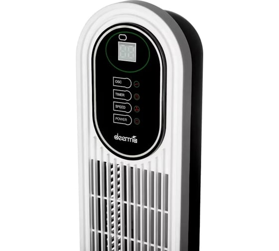 Вентилятор Deerma tower fan, power - 40w, room area - 25 m2, display, tim DEM-FD110W