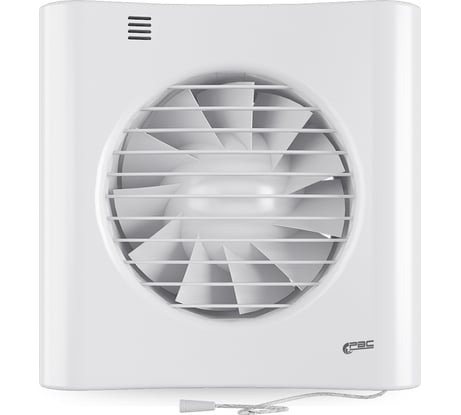 Вентилятор РВС 125 сеат энергосберегающий, 17 вт, 28 дб, 177 м3/ч, шнурковый выключатель 10220141